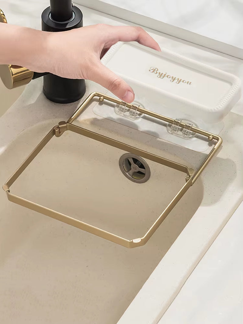 Drain Filter Rack Anti-Clogging Sink Strainer Mesh Vegetable Fruit Disposable Garbage Net Prevent Food Residues Falling