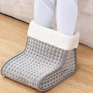 26*28*22Cm Electric Heated Foot US/EU Warmers Soft Feet Heating Pad 9-Gear Adjustable Temperature Electric Shoe Heating Pad