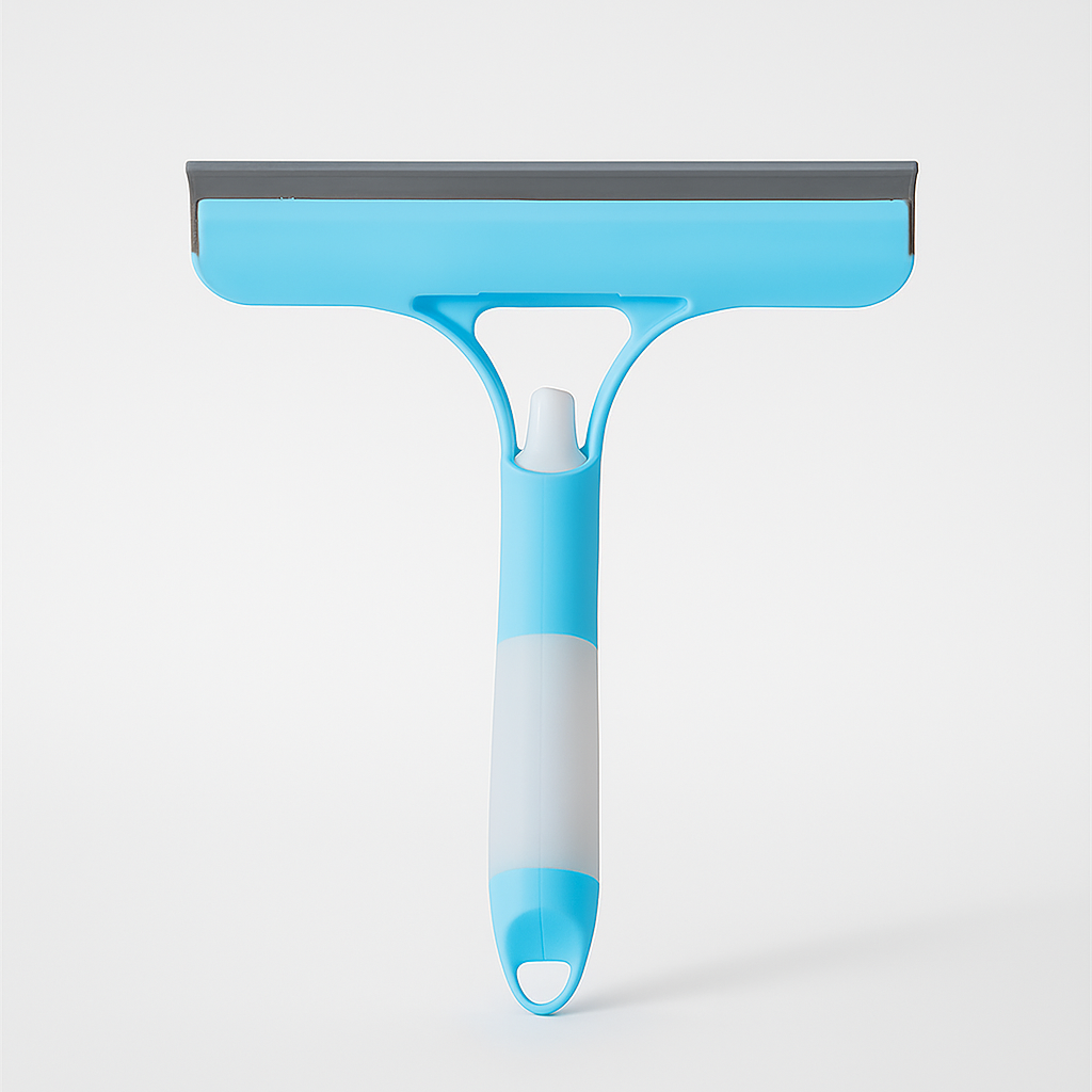 Window & Glass Squeegee with Spray Bottle