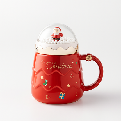 SnowGlobe Christmas Mug
