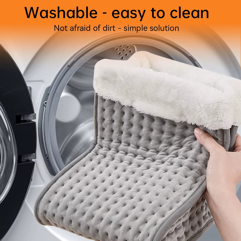 26*28*22Cm Electric Heated Foot US/EU Warmers Soft Feet Heating Pad 9-Gear Adjustable Temperature Electric Shoe Heating Pad